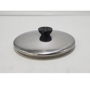 Vintage Revere Ware Stainless Steel Pot Lid 6.25 OD, 5.75 ID, PRE-OWNED